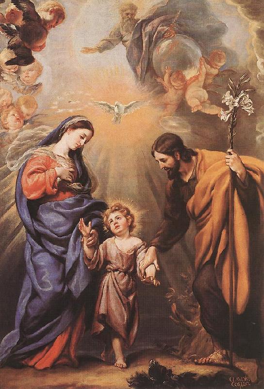 COELLO, Claudio Holy Family dfgd oil painting image